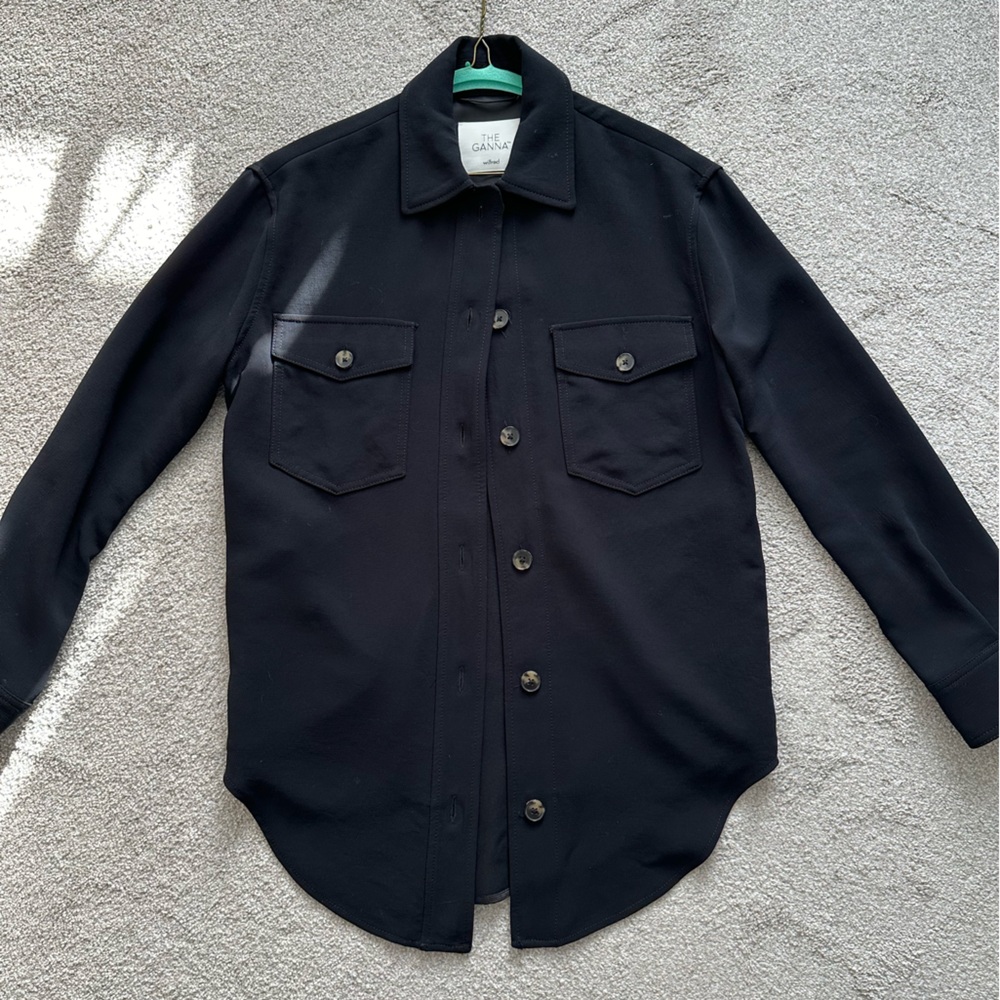Wilfred The Ganna™ Shirt Jacket, Size 2XS, Black